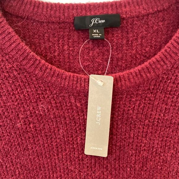 NEW J. Crew Merino Alpaca Wool Super Soft Yarn Cozy Sweater Size XL - Picture 3 of 8